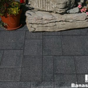 Banas Black Pearl Square Cut Flagstone